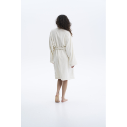 Халат-кимоно Lotus Home - Vera кремовый S/M, , 4