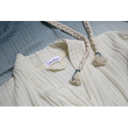 Халат Lotus Home - Nitra muslin blue S/M, , 7