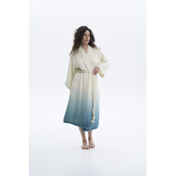 Халат Lotus Home - Nitra muslin blue L/XL, , 3