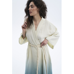 Халат Lotus Home - Nitra muslin blue L/XL, , 4