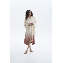 Халат Lotus Home - Nitra muslin beige S/M, , 3