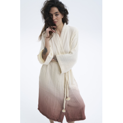 Халат Lotus Home - Nitra muslin beige L/XL, , 4