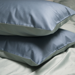 Постельное белье сатин premium 300ТС Lotus Home - Florida деним семейный, , 3