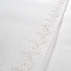 Постельное белье Penelope - Alba white белый king size, , 4