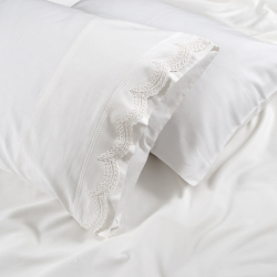 Постельное белье Penelope - Alba white белый king size, , 5