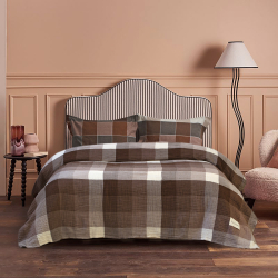 Покрывало Lotus Home - Lucca muslin коричневый 240*260, , 3