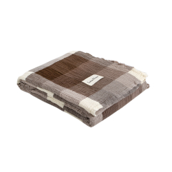 Покрывало Lotus Home - Lucca muslin коричневый 240*260, , 6