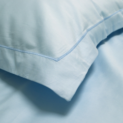 Постельное белье сатин Lotus Home - Dakota Modern голубой евро, , 4