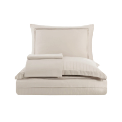 Постільна білизна Dantela Vita сатин з вишивкою - Imge bej бежевий сімейний, , 11