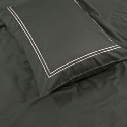 Постільна білизна Dantela Vita сатин з вишивкою - Imge haki хакі сімейний, , 7