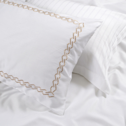 Постельное белье Dantela Vita сатин с вышивкой - Nuans beyaz белый семейный, , 6