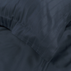 Постільна білизна Dantela Vita сатин з вишивкою - Nuans lacivert синій сімейний, , 11