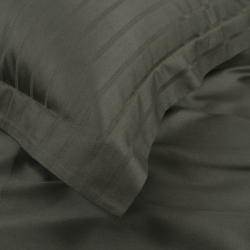 Постельное белье Dantela Vita сатин с вышивкой - Nuans haki хаки семейный, , 11