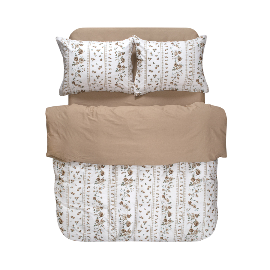 Постельное белье сатин Lotus Home - Karida евро