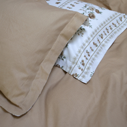 Постельное белье сатин Lotus Home - Karida евро, , 4