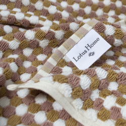 Полотенце Lotus Home - Ruta beige бежевый 70*140, , 4