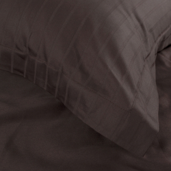 Постільна білизна Dantela Vita сатин з вишивкою - Nuans kahve коричневий сімейний, , 9