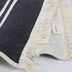 Килим Lotus Home - Infinity Stripe антрацит двосторонній 80*150, , 6