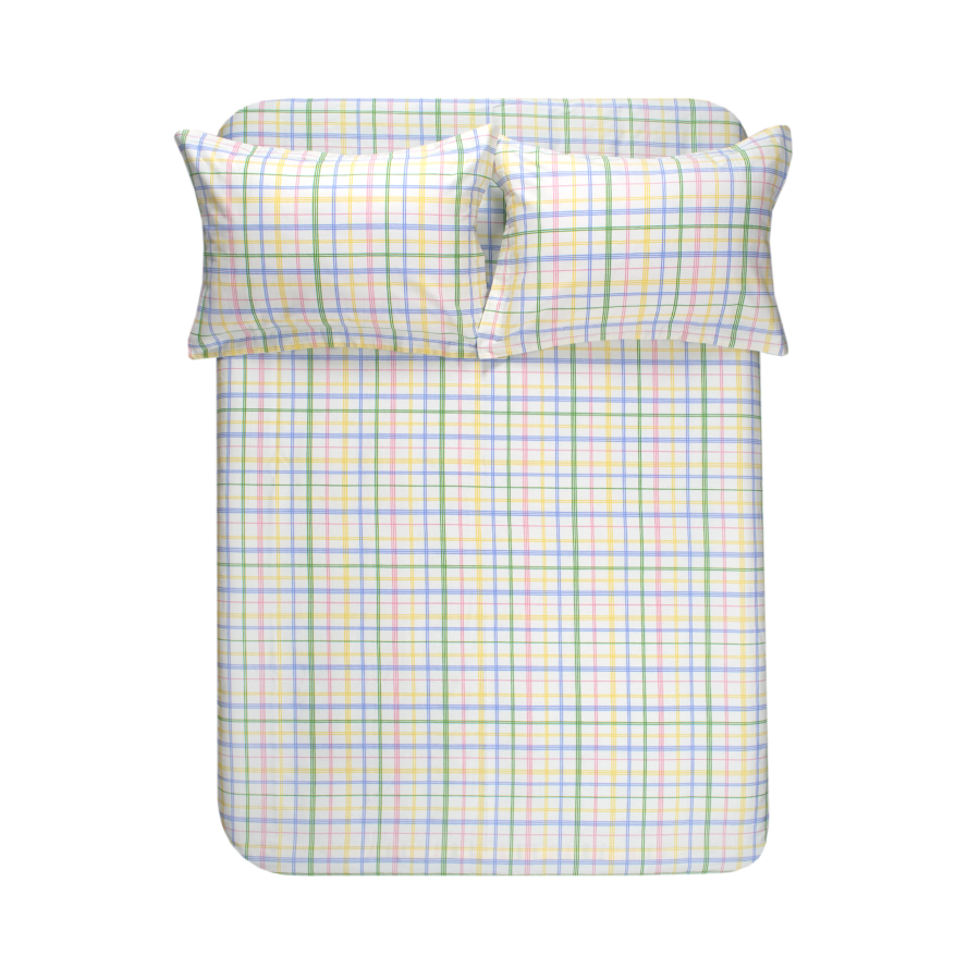 Простынь на резинке с наволочками Lotus Home - Lamia 180*200*25+50*70 (2)