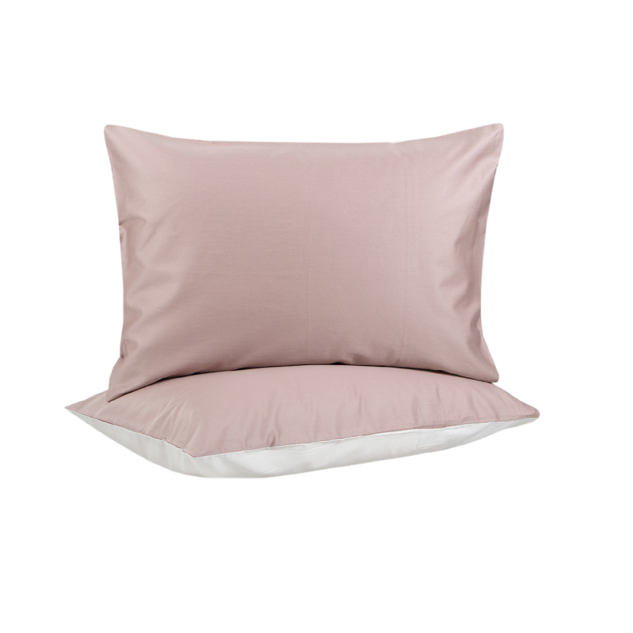 Наволочки сатин premium 300ТС Lotus Home - Florida пудровий 50*70 (2 од)