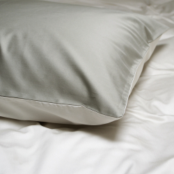 Наволочки сатин premium 300ТС Lotus Home - Florida оливковий 50*70 (2 од), , 3