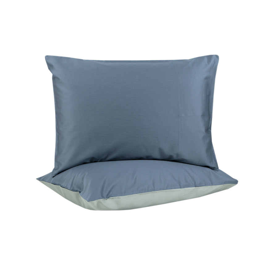 Наволочки сатин premium 300ТС Lotus Home - Florida денім 50*70 (2 од)