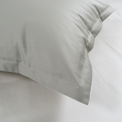 Наволочки з вушками сатин premium 300ТС Lotus Home - Florida оливковий 50*70+2,5 (2 од), , 3