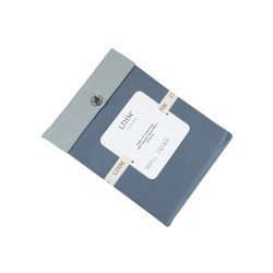 Наволочки з вушками сатин premium 300ТС Lotus Home - Florida денім 50*70+2,5 (2 од), , 4