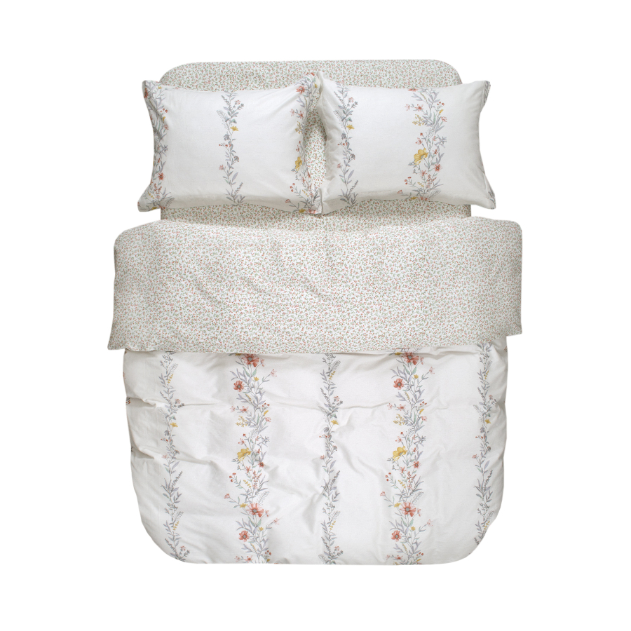 Постельное белье сатин Lotus Home - Megara евро