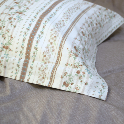 Постельное белье сатин Lotus Home - Agrina евро, , 6