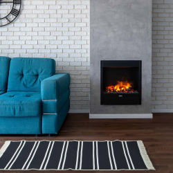 Ковер Lotus Home - Infinity Stripe тёмно-синий двусторонний 80*150, , 3