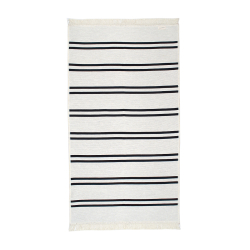 Ковер Lotus Home - Infinity Stripe тёмно-синий двусторонний 80*150, , 4