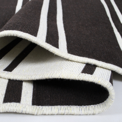 Ковер Lotus Home - Infinity Stripe коричневый двусторонний 80*150, , 5