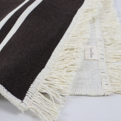 Ковер Lotus Home - Infinity Stripe коричневый двусторонний 80*150, , 7