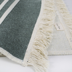 Ковер Lotus Home - Infinity Stripe оливковый двусторонний 80*150, , 7