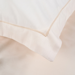 Постельное белье сатин Lotus Home - Dakota Modern кремовый евро, , 4