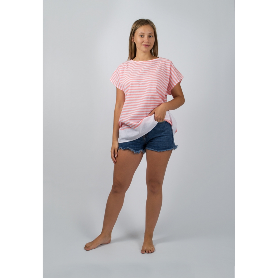 Пляжная туника Barine - White Imbat Shirt papaya L/XL