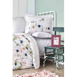 Постельное белье Karaca Home - Forest yesil 2020-2 зеленый ранфорс подростковое, , 4