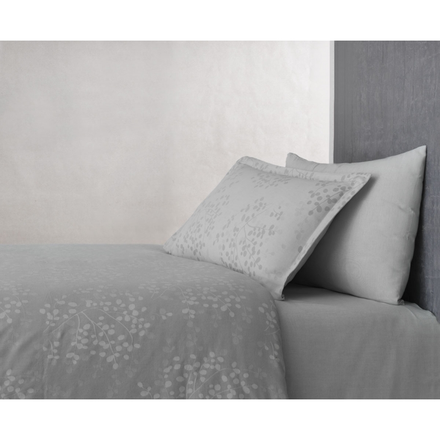 Постельное белье Buldans - Leaf antracite антрацит king size