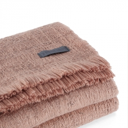 Плед Penelope - Greta gul kurusu розовый 200*220 евро, , 3