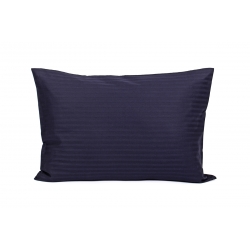 Наволочки Lotus Отель - Сатин Страйп 1*1 темно-синий Турция 50*70 (2 шт), , 2