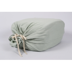 Постельное белье вафельное Barine - Waffle sage бирюзовый евро, , 2