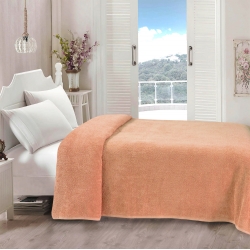 Простынь Iris Home махровая - Peach 190*220, , 2