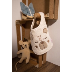 Детский нагрудник Irya - Teddy krem кремовый, , 2