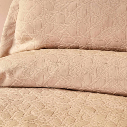 Покрывало с наволочкой Karaca Home - Back To Basic pudra 160*240 полуторный, , 4