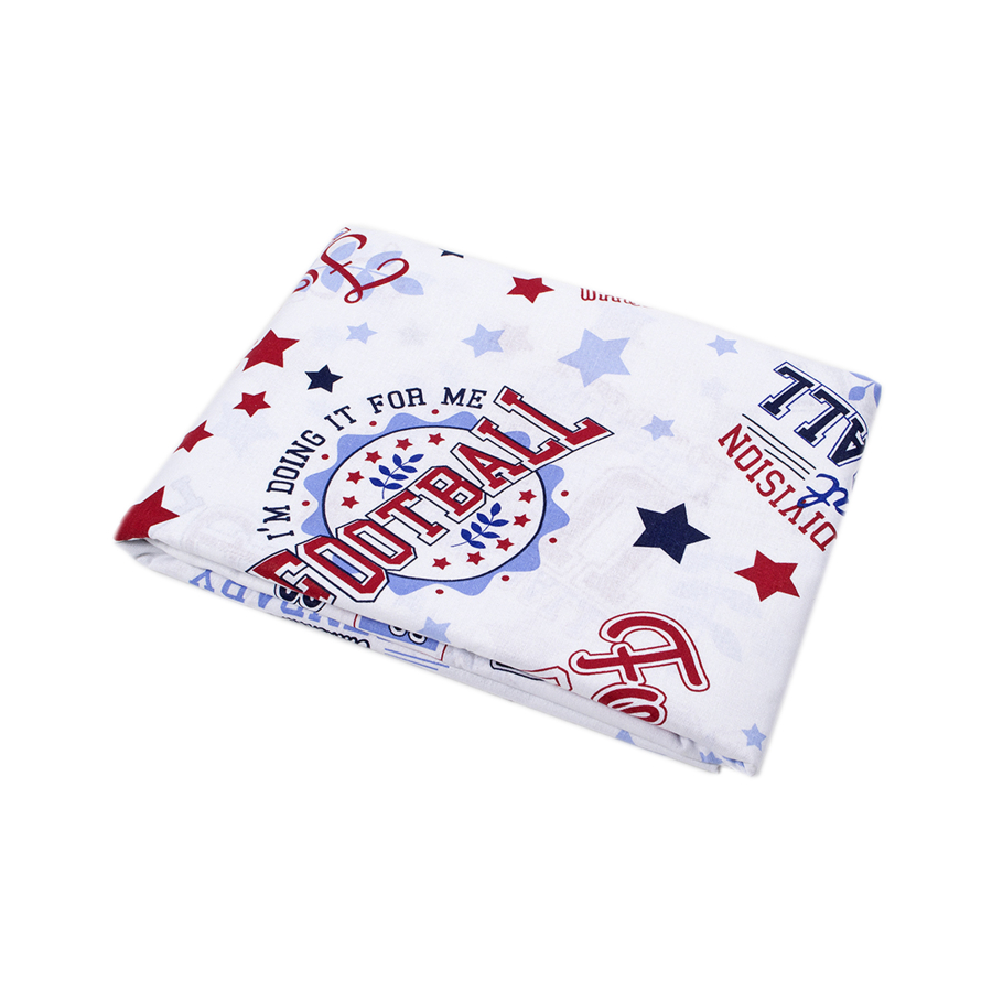 Простынь Iris Home premium ранфорс - Legendary голубой 150*210