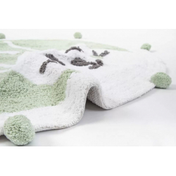 Коврик в детскую комнату Irya - Bunny mint ментоловый 110*110, , 5