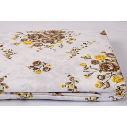 Пододеяльник Amour Paris - Linda бежевый евро, , 2