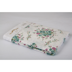 Пододеяльник Amour Paris - Linda бирюзовый евро, , 3