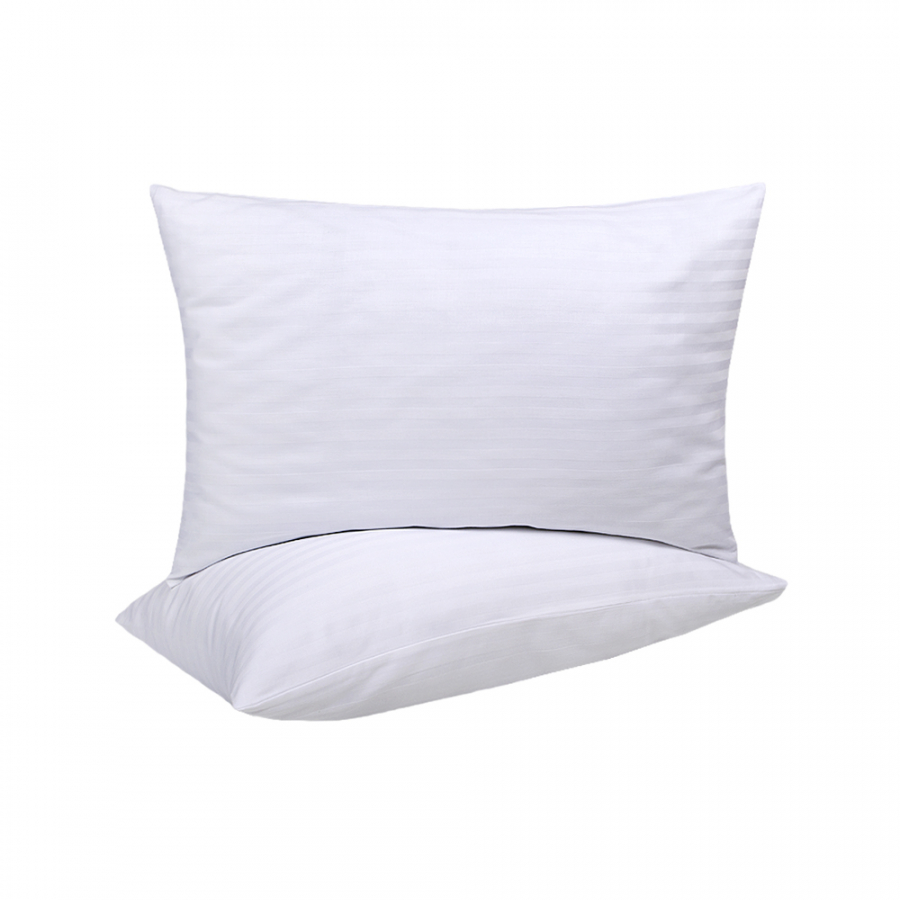 Наволочка Lotus Отель - Сатин Страйп 1*1 белый 50*70 (1 шт) п/э